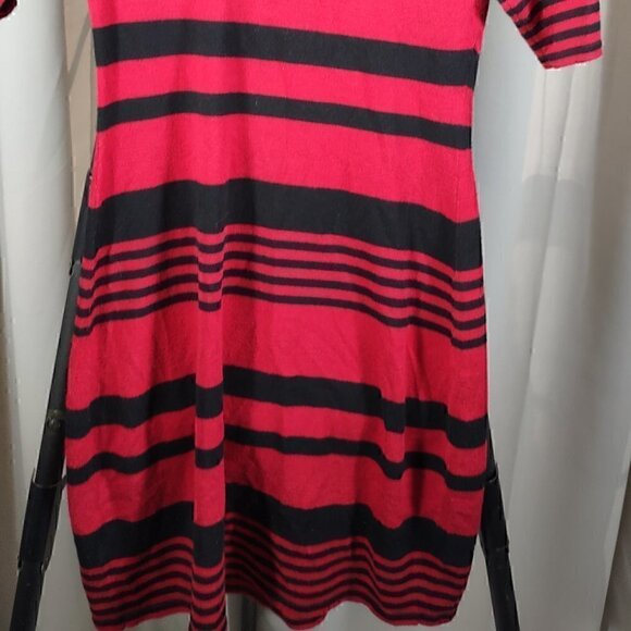 Derek Heart I'm In Love With Derek Dress! Red/Black Size M - Picture 5 of 6